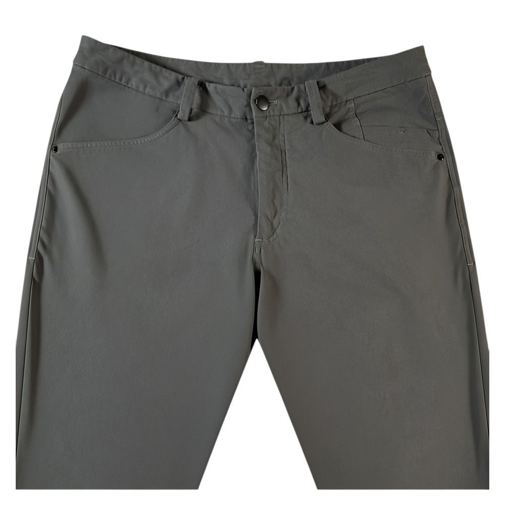 Lululemon‎ ABC Pants Mens 32x29 Charcoal Gray Slim Fit Technical Performance